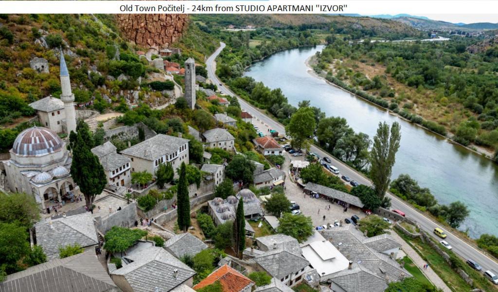 Studio Apartmani Izvor Blagaj Dış mekan fotoğraf