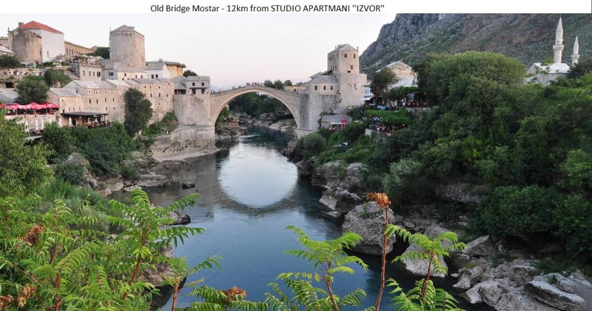 Studio Apartmani Izvor Blagaj Dış mekan fotoğraf