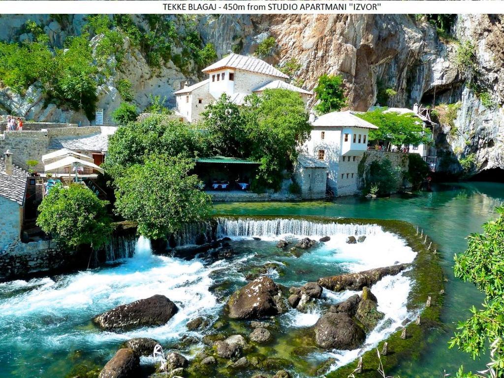 Studio Apartmani Izvor Blagaj Dış mekan fotoğraf