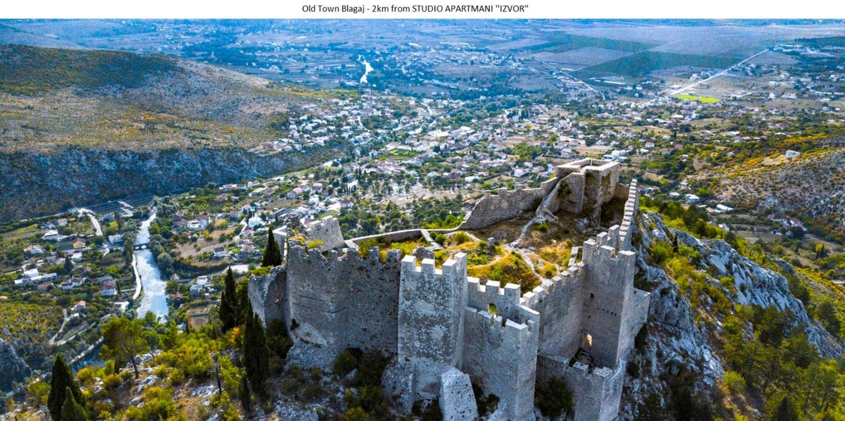 Studio Apartmani Izvor Blagaj Dış mekan fotoğraf